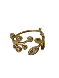 Anello a foglia