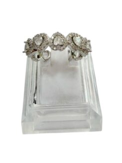 Anello zirconato con cuori